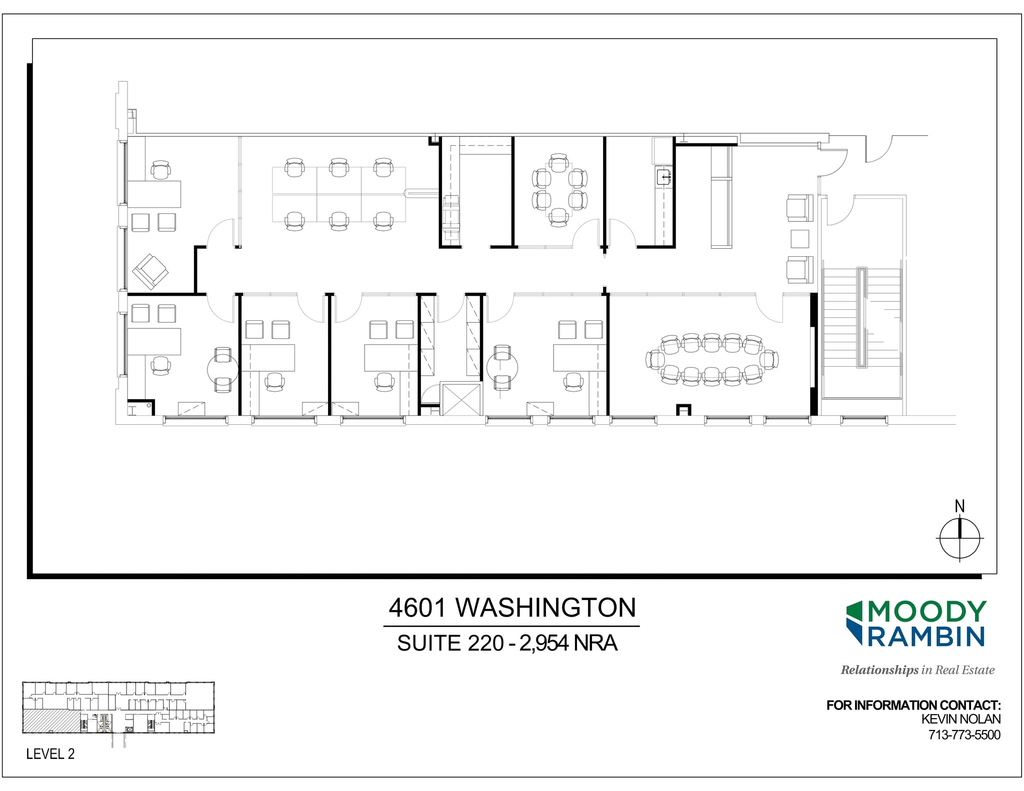4601 Washington Ave, Houston, TX à louer Plan de site– Image 1 sur 2