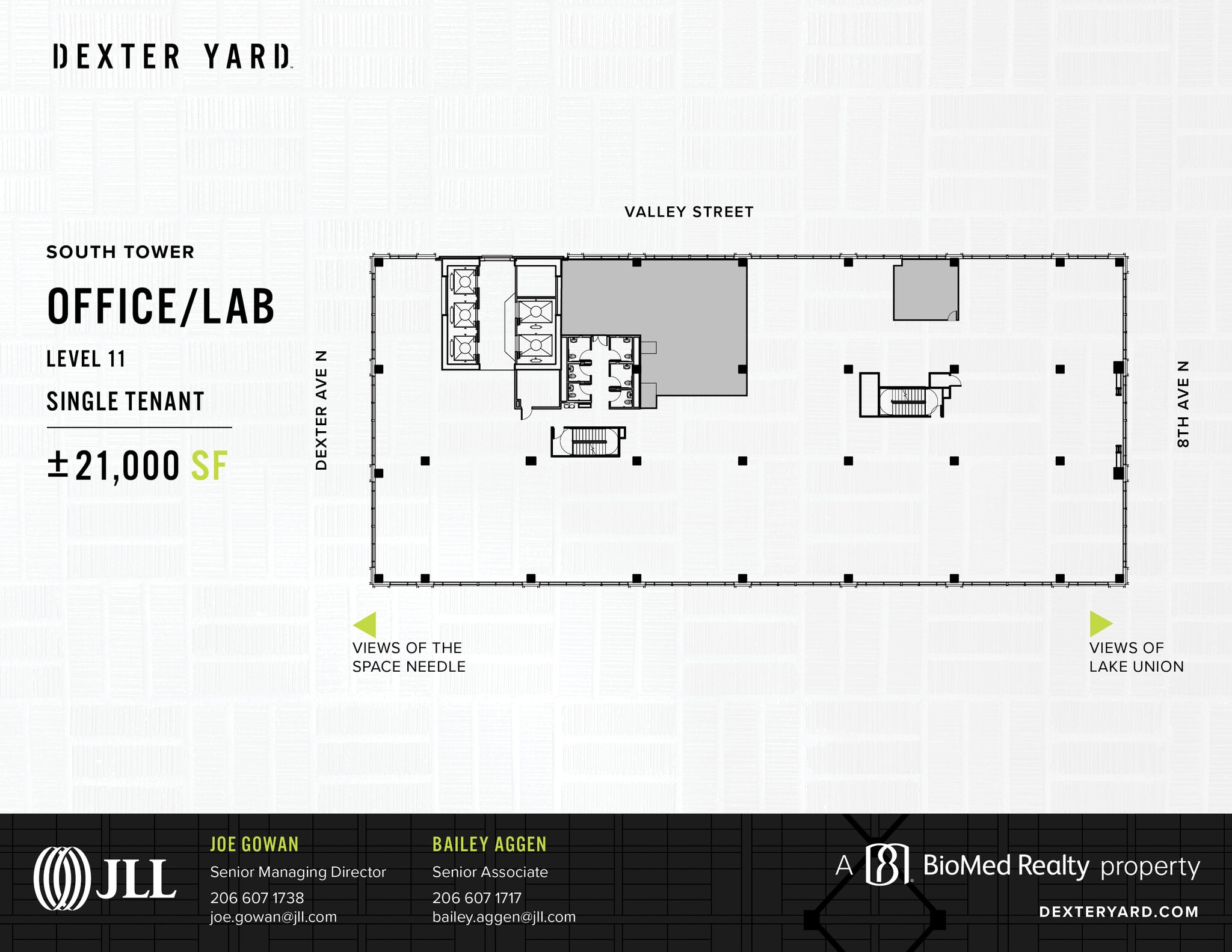 700 Dexter Ave N, Seattle, WA à louer Plan d’étage– Image 1 sur 1