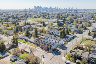 1921 24 Av NW, Calgary, AB - VUE AÉRIENNE  vue de carte