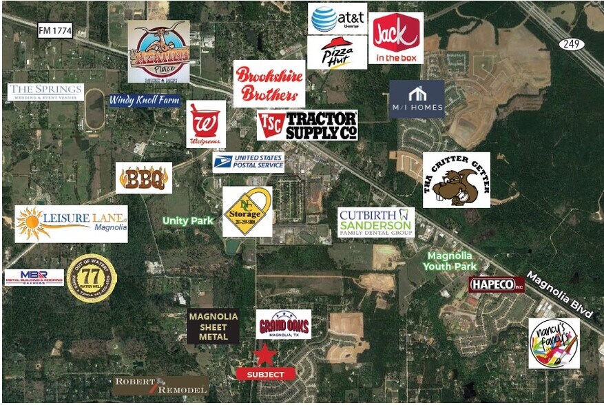 Nichols Sawmill Road, Magnolia, TX à vendre - Photo de l’immeuble – Image 3 sur 4