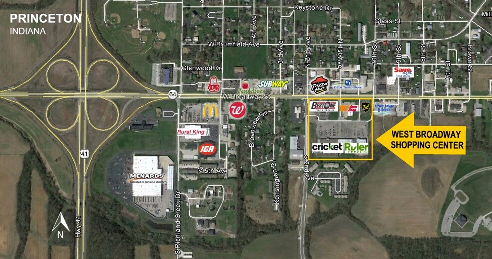 1500 W Broadway St, Princeton, IN à louer - Photo de l’immeuble – Image 3 sur 4