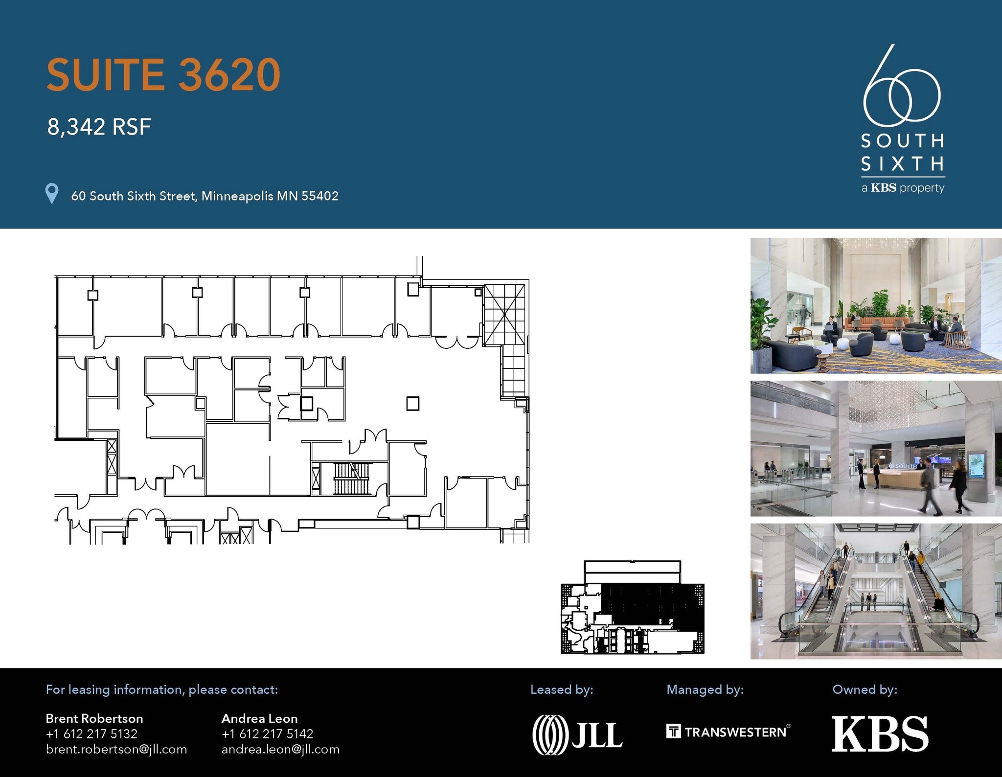 60 S 6th St, Minneapolis, MN à louer Plan d’étage– Image 1 sur 1