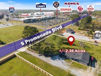 Plus de détails pour 315 S Promenade Blvd, Rogers, AR - Terrain à vendre