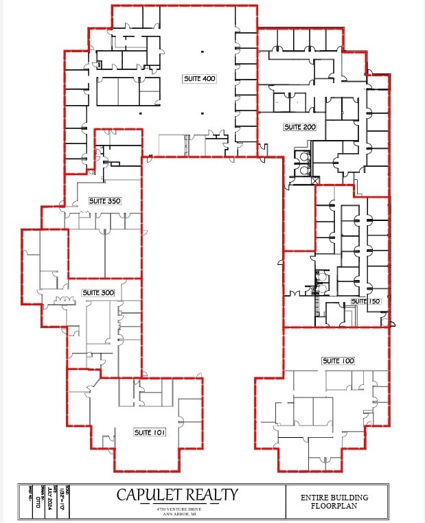4750 Venture Dr, Ann Arbor, MI à louer Plan d’étage– Image 1 sur 1