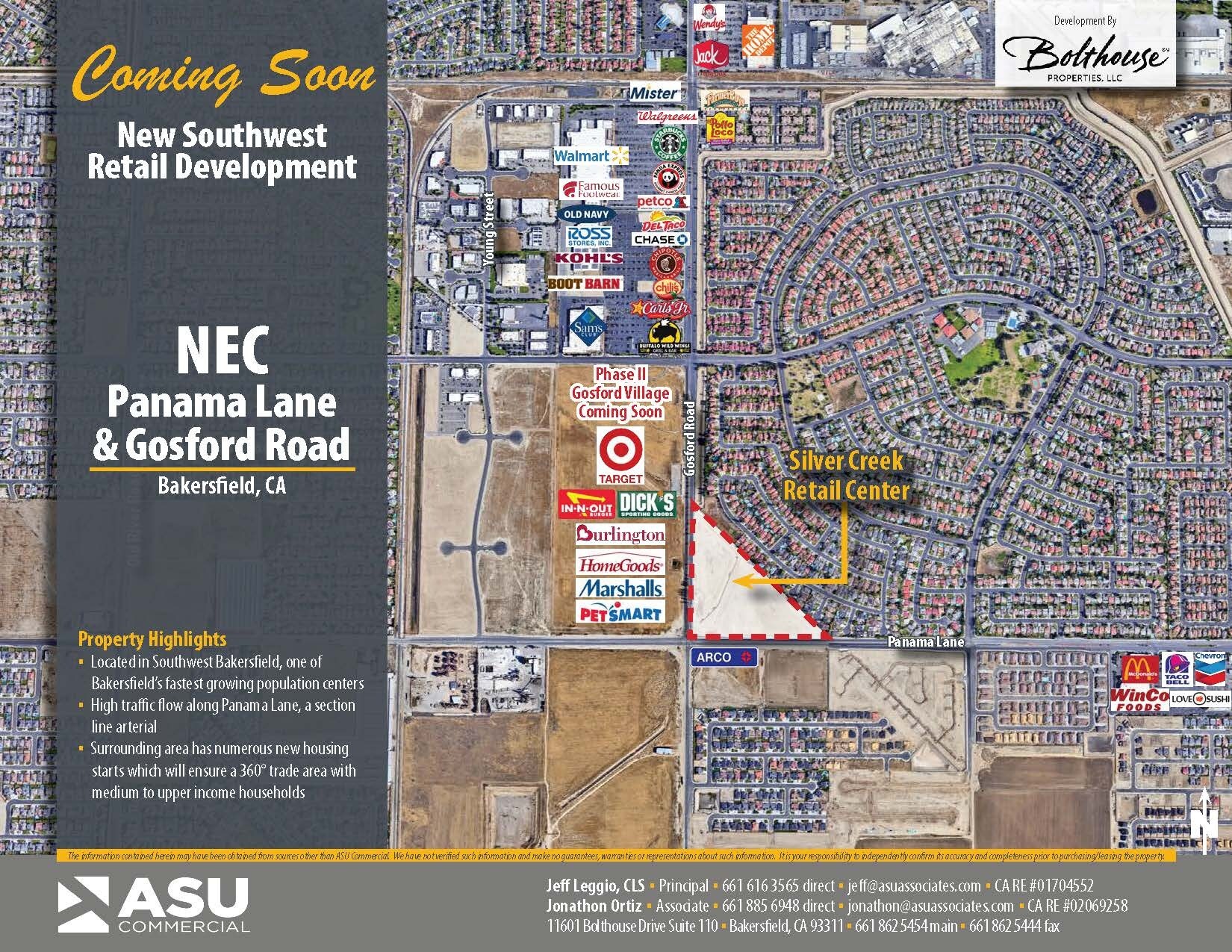 NEC Panama Lane & Gosford Road, Bakersfield, CA à louer Photo principale– Image 1 sur 5
