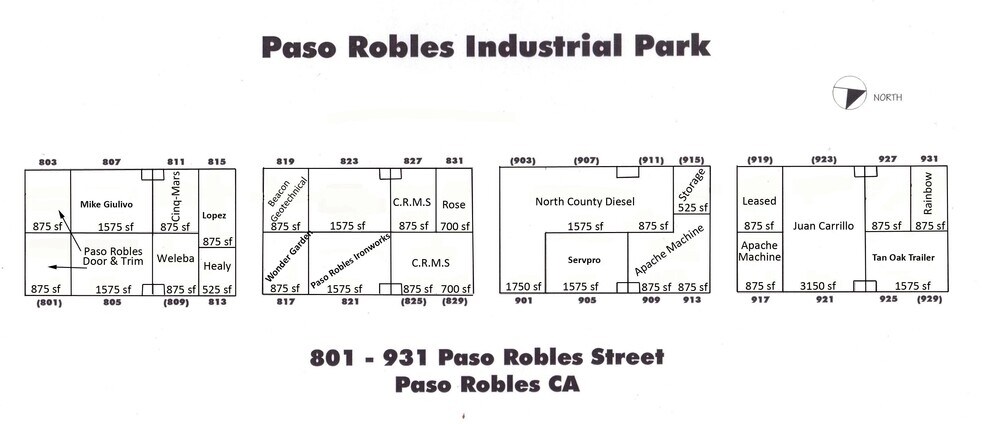 819-831 Paso Robles St, Paso Robles, CA à louer - Photo de l’immeuble – Image 2 sur 2