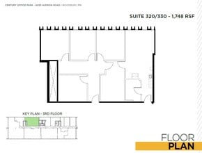 6043 Hudson Rd, Woodbury, MN à louer Plan d’étage– Image 1 sur 1