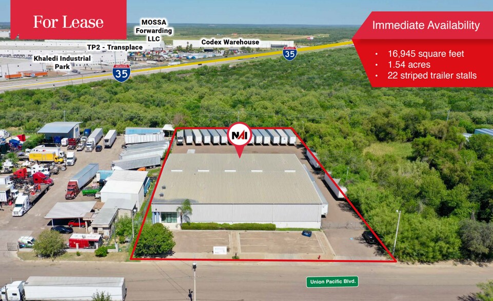 310 Union Pacific Blvd, Laredo, TX à louer - Aérien – Image 1 sur 19