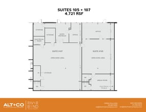 2025 Irving Blvd, Dallas, TX à louer Plan d’étage– Image 1 sur 2