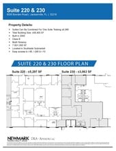 6500 Bowden Rd, Jacksonville, FL à louer Plan d’étage– Image 1 sur 1