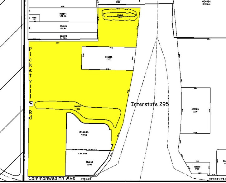 7037 Commonwealth Ave, Jacksonville, FL à louer - Plan cadastral – Image 3 sur 12