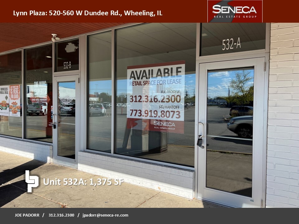 522-600 W Dundee Rd, Wheeling, IL à louer Photo de l’immeuble– Image 1 sur 4