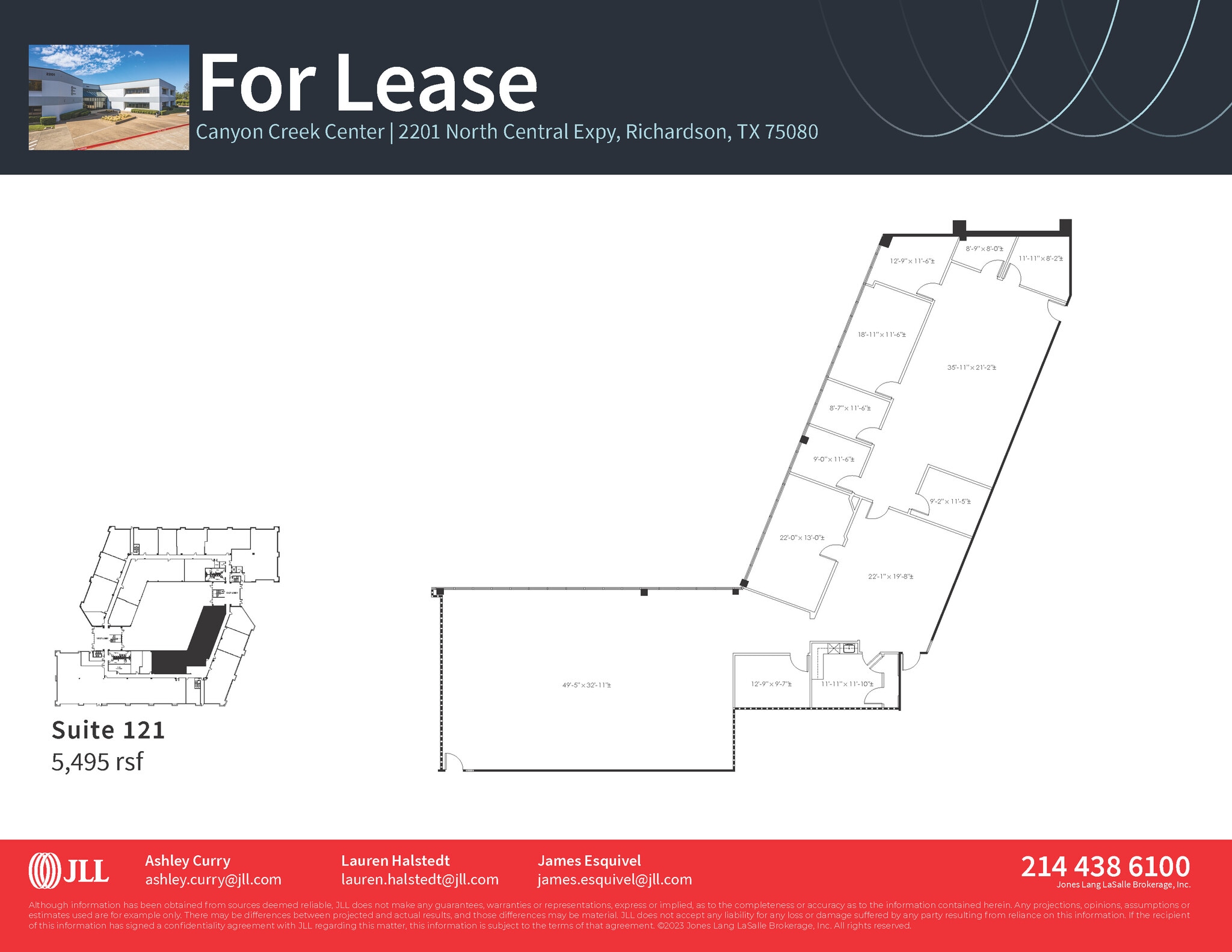 2201 N Central Expy, Richardson, TX à louer Plan d’étage– Image 1 sur 1