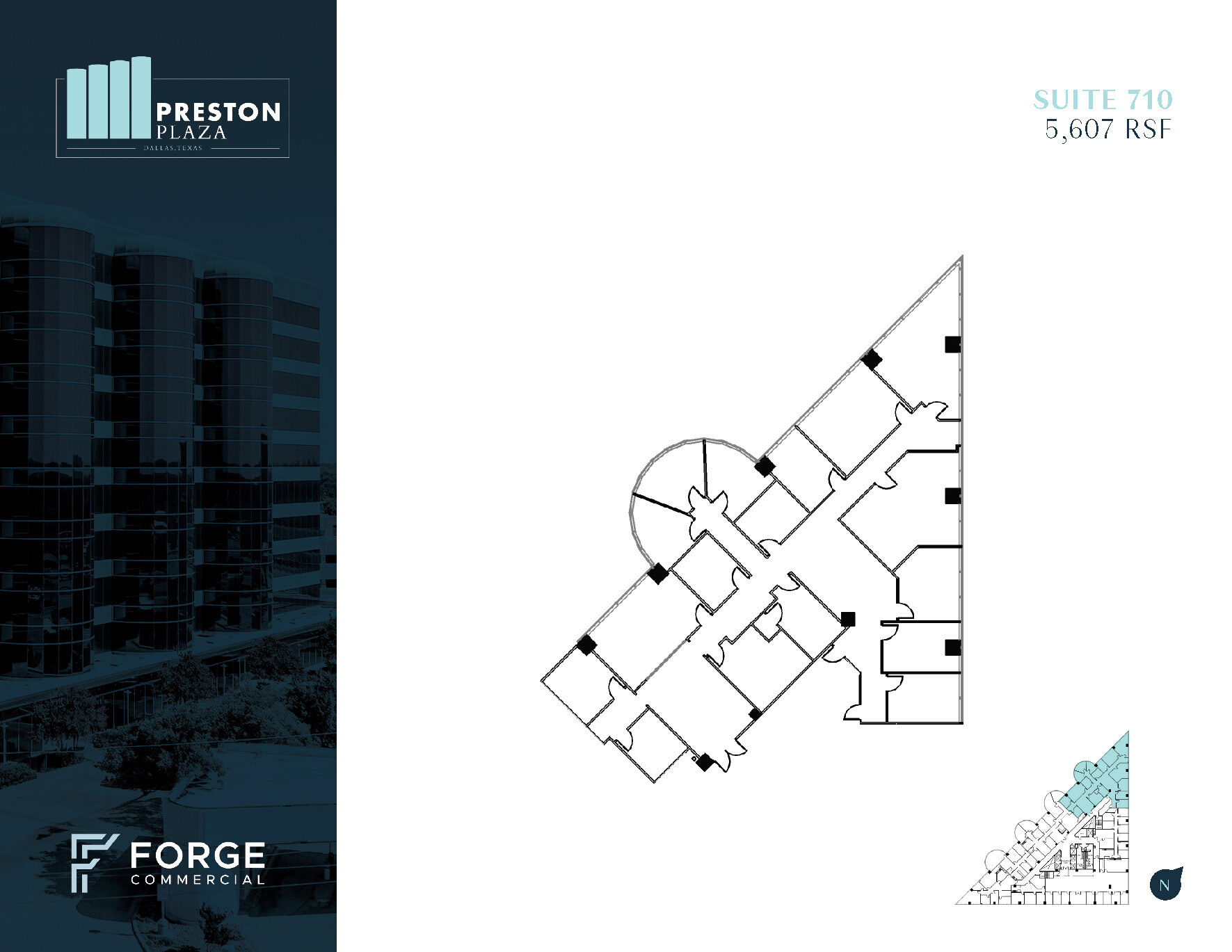 17950 Preston Rd, Dallas, TX à louer Plan d’étage– Image 1 sur 1