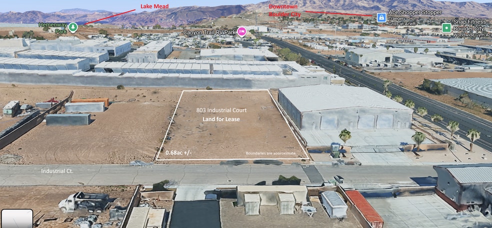 803 Industrial Ct, Boulder City, NV à louer - Photo principale – Image 1 sur 8