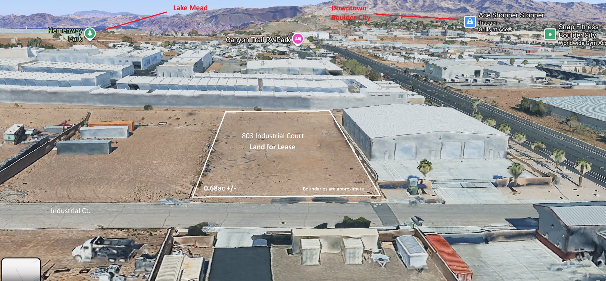 803 Industrial Ct, Boulder City, NV à louer Photo principale– Image 1 sur 9