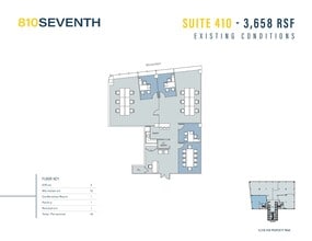 810 Seventh Ave, New York, NY à louer Plan d’étage– Image 1 sur 1
