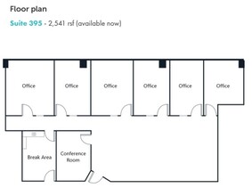 15373 Innovation Dr, San Diego, CA à louer Plan d’étage– Image 1 sur 1