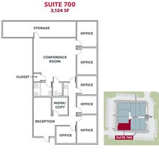 200 Trans Air Dr, Morrisville, NC à louer Plan d’étage– Image 2 sur 2