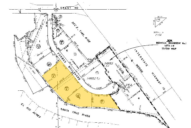 2045 N Forbes Blvd, Tucson, AZ à louer - Plan cadastral – Image 1 sur 2