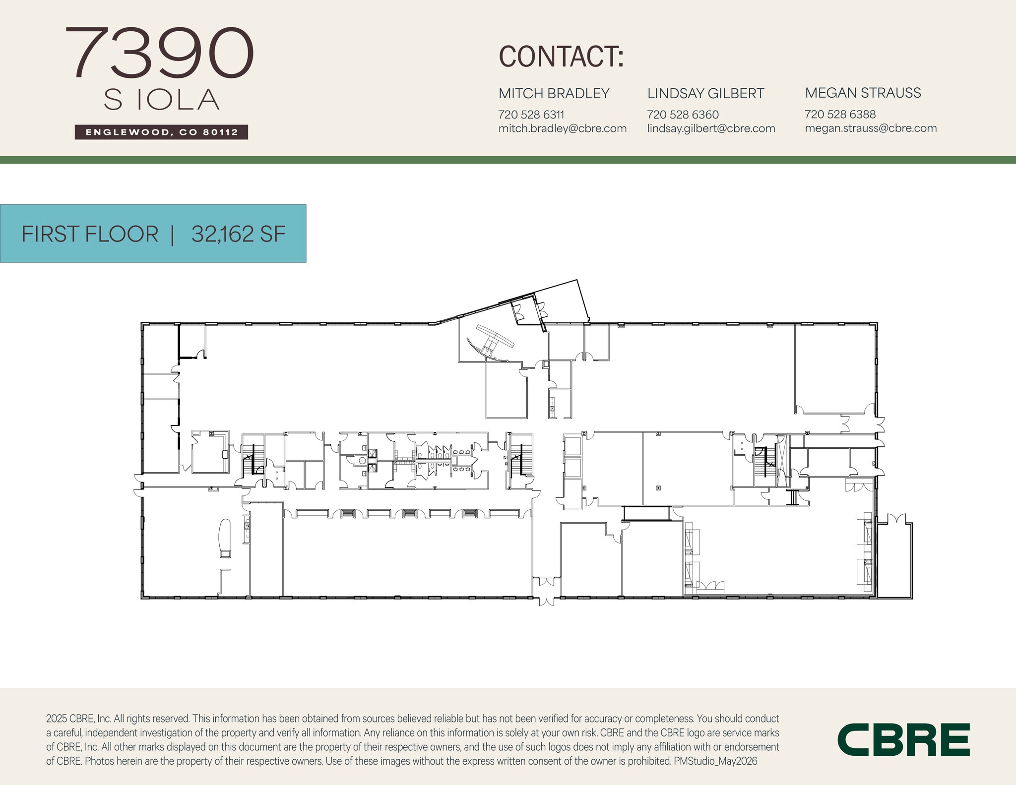 7390 S Iola St, Englewood, CO à louer Plan d’étage– Image 1 sur 4