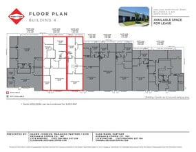 2160-2180 Northpoint Pky, Santa Rosa, CA à louer Plan d’étage– Image 1 sur 1