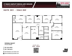 2996 Kate Bond Rd, Bartlett, TN à louer Plan d’étage– Image 1 sur 1
