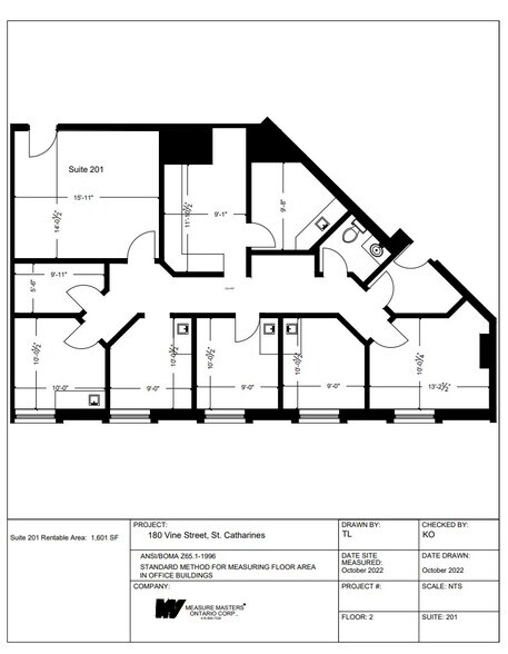 180 Vine St S, St Catharines, ON à louer - Plan d’étage – Image 3 sur 8