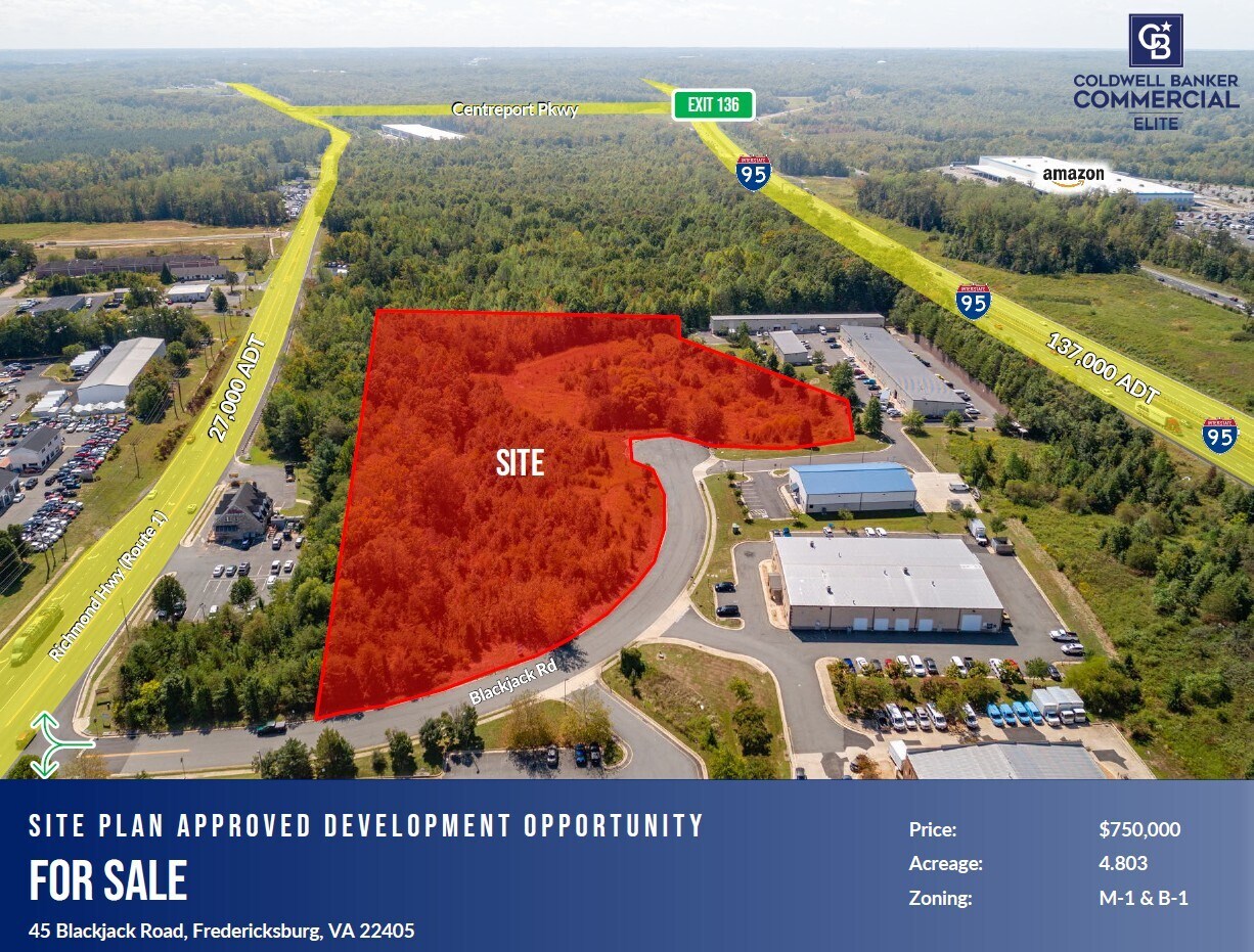 45 Blackjack Rd, Fredericksburg, VA à vendre Photo principale– Image 1 sur 6