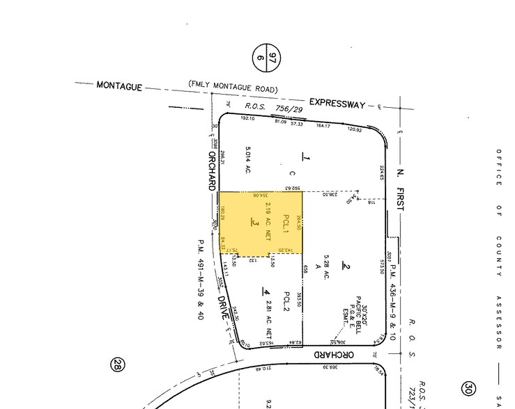 3070 Orchard Dr, San Jose, CA à louer - Plan cadastral – Image 2 sur 6