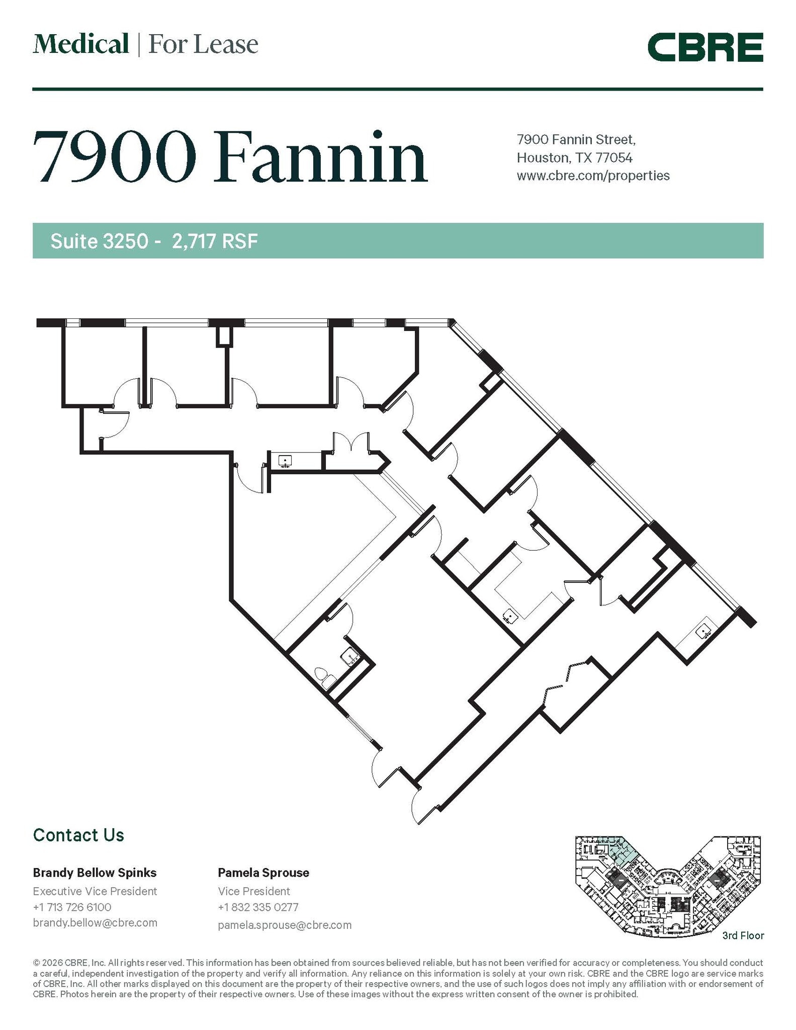 7900 Fannin St, Houston, TX à louer Photo intérieure– Image 1 sur 1