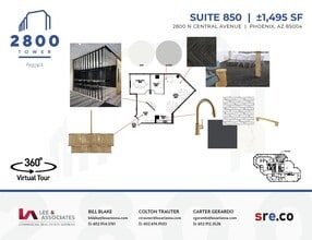 2800 N Central Ave, Phoenix, AZ à louer Plan d’étage– Image 2 sur 2