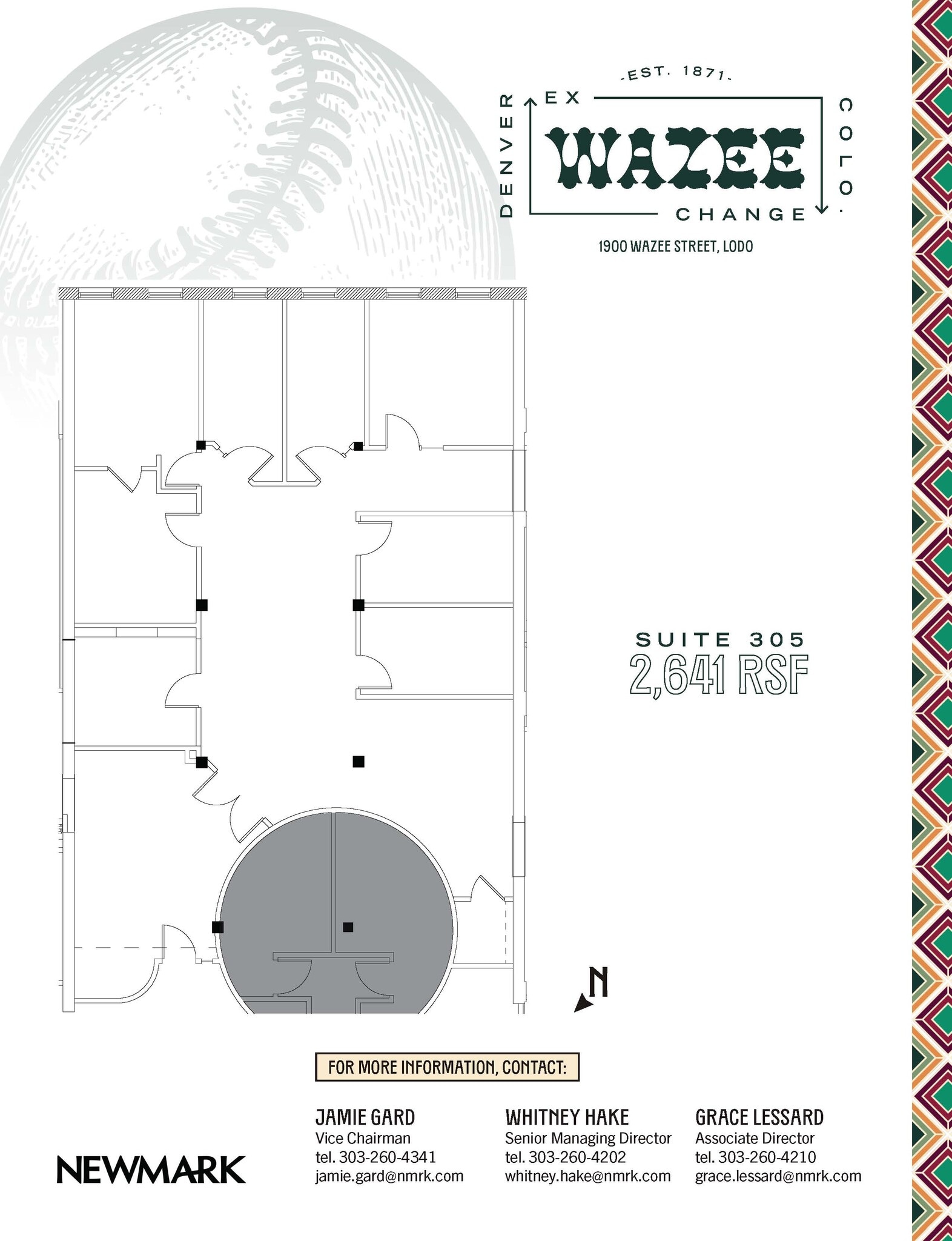 1900 Wazee St, Denver, CO à louer Plan d’étage– Image 1 sur 3
