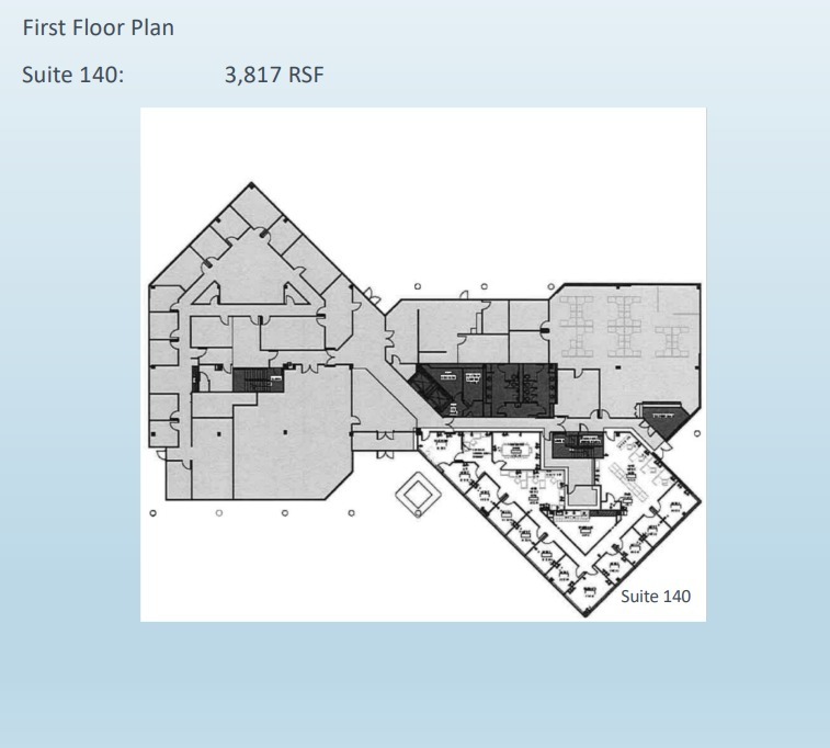 3702 Pender Dr, Fairfax, VA à louer Plan d’étage– Image 1 sur 1