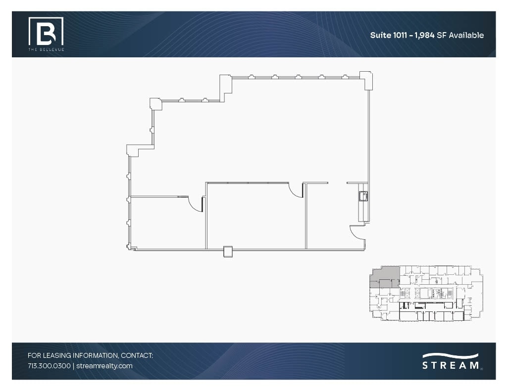 2323 S Shepherd Dr, Houston, TX à louer Plan d’étage– Image 1 sur 1