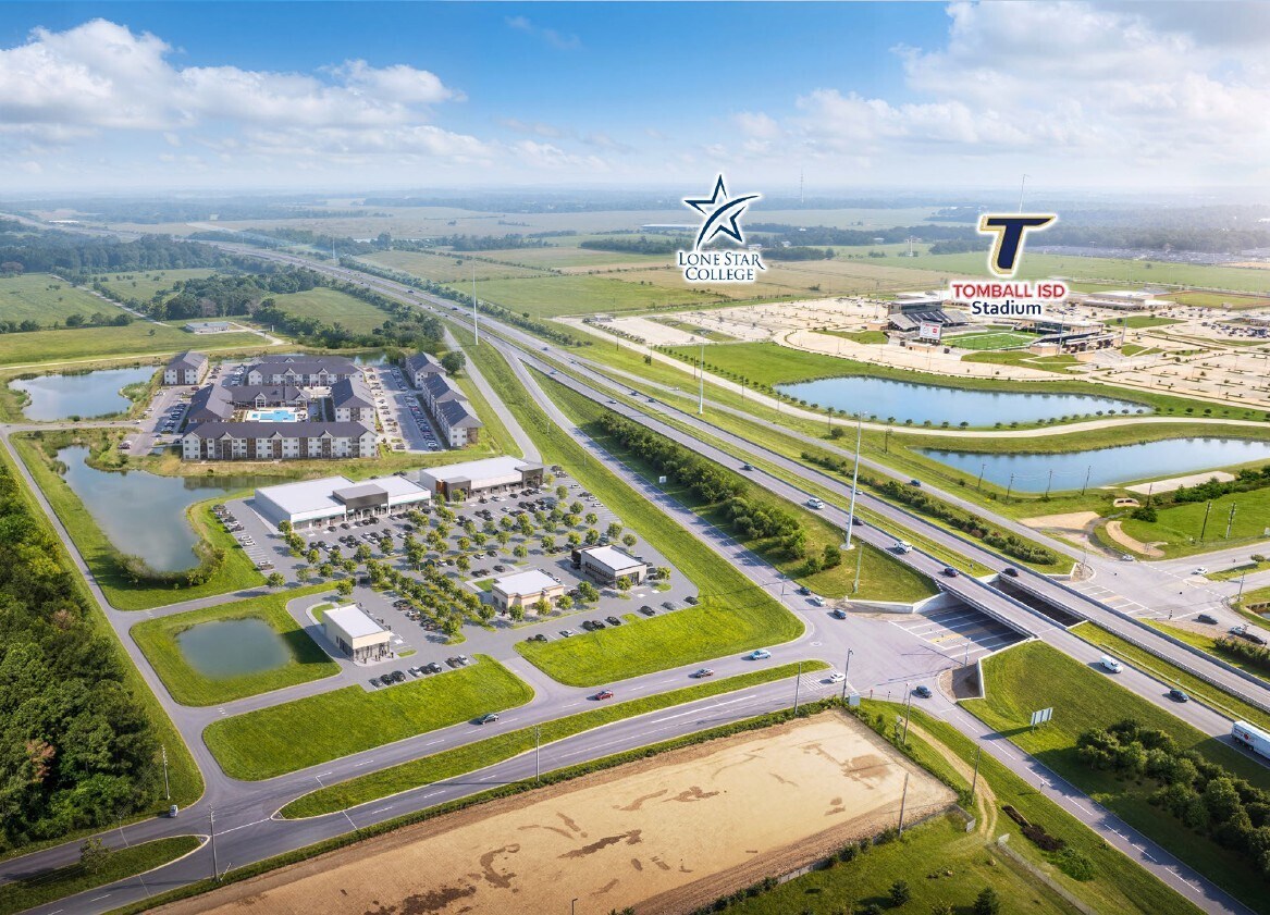 Grand Pkwy & Cypress Rosehill Rd, Tomball, TX à louer Photo de l’immeuble– Image 1 sur 6