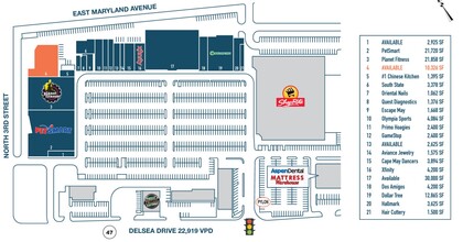 1500 S Route 47, Rio Grande, NJ à louer Plan de site– Image 2 sur 2