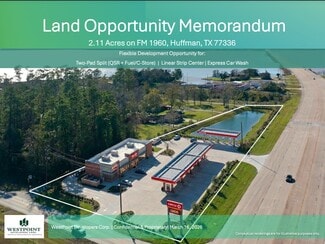 Plus de détails pour 10918 FM 1960, Huffman, TX - Terrain à vendre
