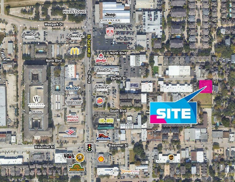 2405 Bartlett St, Houston, TX à vendre - Photo de l’immeuble – Image 3 sur 13