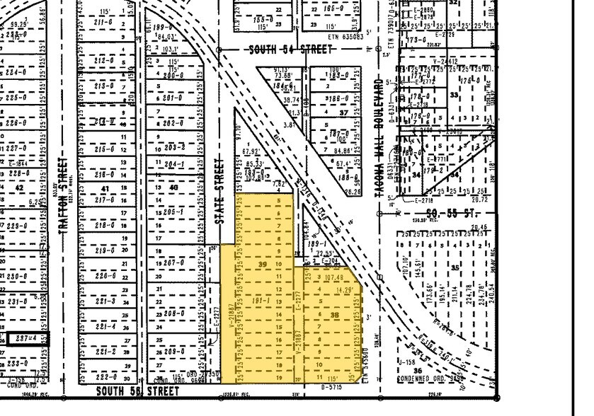2115 S 56th St, Tacoma, WA à louer - Plan cadastral – Image 3 sur 8