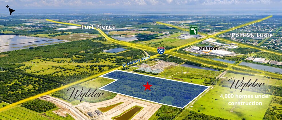 TBD Midway Rd, Fort Pierce, FL à vendre - Aérien – Image 1 sur 4