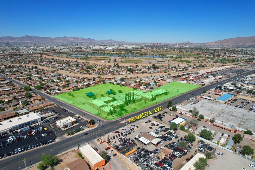 7090 Alameda Ave, El Paso, TX à vendre - Photo principale – Image 1 sur 16