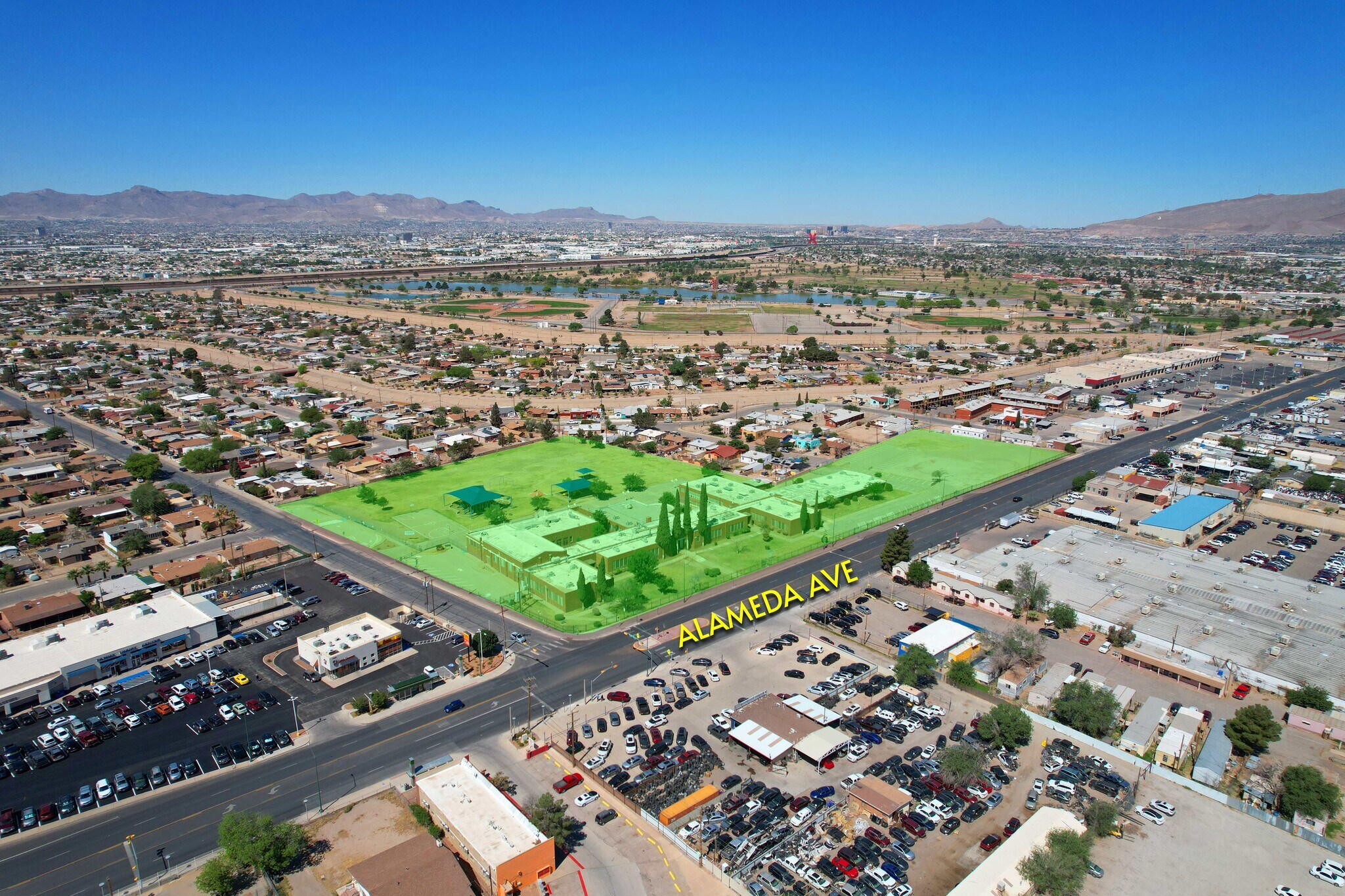 7090 Alameda Ave, El Paso, TX à vendre Photo principale– Image 1 sur 17