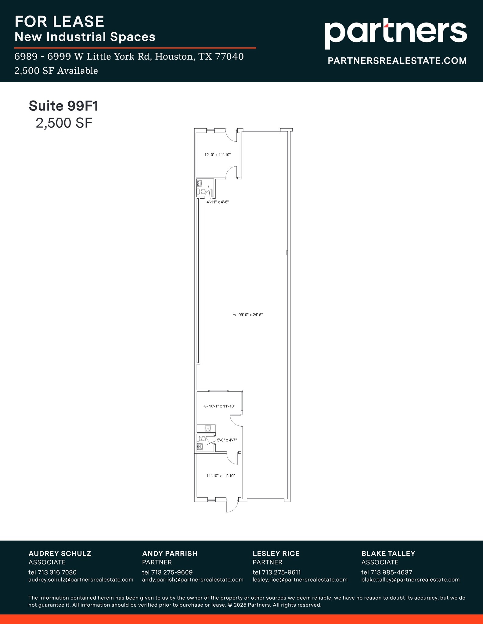 6989 W Little York Rd, Houston, TX à louer Plan de site– Image 1 sur 1