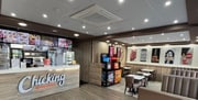 Open plan seating/sales area