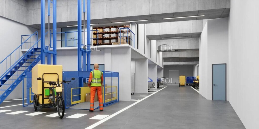 Industriel/Logistique dans Paris à louer - Photo de l’immeuble – Image 2 sur 4