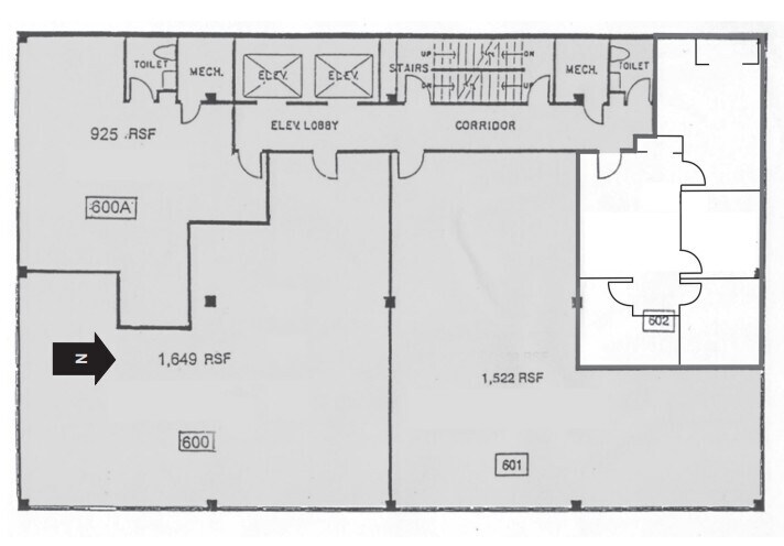 770 N LaSalle St, Chicago, IL à louer Plan d’étage– Image 1 sur 1