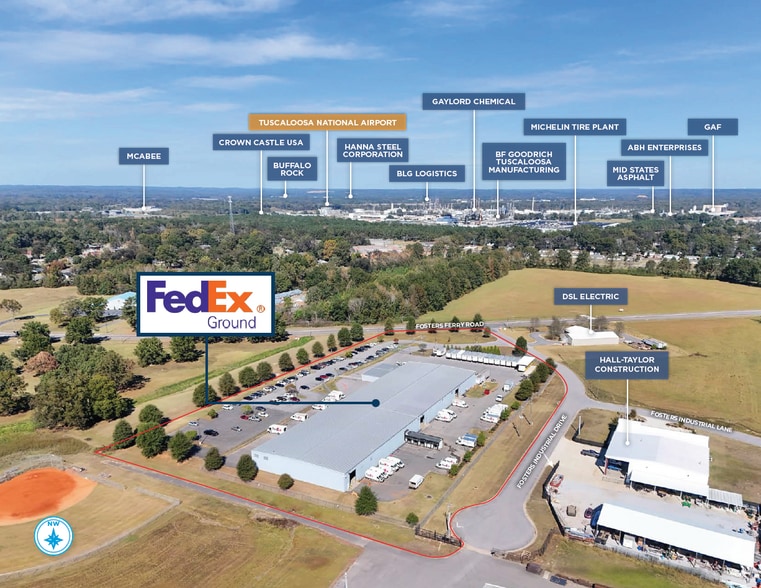 3606 Fosters Industrial Dr, Tuscaloosa, AL à vendre - Photo de l’immeuble – Image 2 sur 5