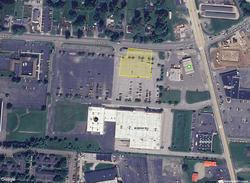 1041 Mount Vernon Rd, Newark, OH à louer - Aérien – Image 2 sur 3