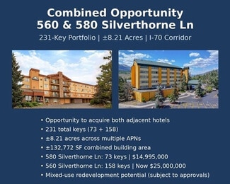 Plus de détails pour 580 Silverthorne Ln, Silverthorne, CO - Logement à vendre